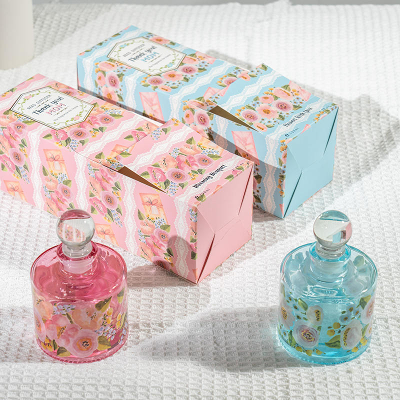 Difuzor rotund din sticla elegant pentru ziua mamei